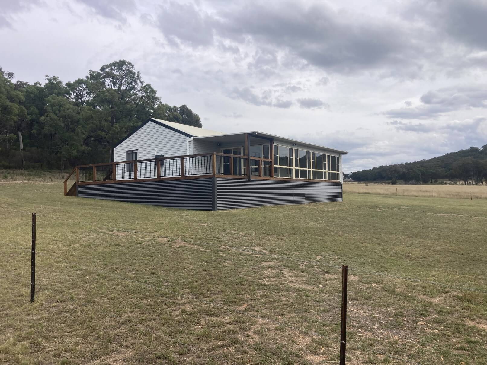 Photo of house on property showing the veranda 